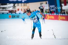 12.12.2021, Davos, Switzerland (SUI): Hugo Lapalus (FRA) - FIS world cup cross-country, 15km men, Davos (SUI). www.nordicfocus.com. © Modica/NordicFocus. Every downloaded picture is fee-liable.