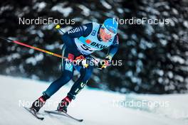 12.12.2021, Davos, Switzerland (SUI): Lucas Boegl (GER) - FIS world cup cross-country, 15km men, Davos (SUI). www.nordicfocus.com. © Modica/NordicFocus. Every downloaded picture is fee-liable.