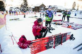 12.12.2021, Davos, Switzerland (SUI): Atomic   - FIS world cup cross-country, 15km men, Davos (SUI). www.nordicfocus.com. © Modica/NordicFocus. Every downloaded picture is fee-liable.