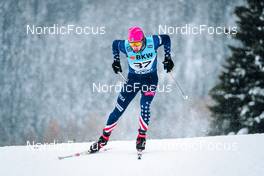 11.12.2021, Davos, Switzerland (SUI): Ben Ogden (USA) - FIS world cup cross-country, individual sprint, Davos (SUI). www.nordicfocus.com. © Modica/NordicFocus. Every downloaded picture is fee-liable.