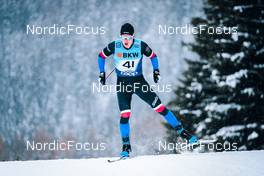 11.12.2021, Davos, Switzerland (SUI): Michal Novak (CZE) - FIS world cup cross-country, individual sprint, Davos (SUI). www.nordicfocus.com. © Modica/NordicFocus. Every downloaded picture is fee-liable.