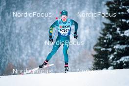 11.12.2021, Davos, Switzerland (SUI): Bentley Walker-Broose (AUS) - FIS world cup cross-country, individual sprint, Davos (SUI). www.nordicfocus.com. © Modica/NordicFocus. Every downloaded picture is fee-liable.
