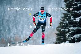 11.12.2021, Davos, Switzerland (SUI): Antoine Cyr (CAN) - FIS world cup cross-country, individual sprint, Davos (SUI). www.nordicfocus.com. © Modica/NordicFocus. Every downloaded picture is fee-liable.