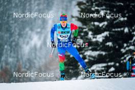 11.12.2021, Davos, Switzerland (SUI): Yahor Shpuntau (BLR) - FIS world cup cross-country, individual sprint, Davos (SUI). www.nordicfocus.com. © Modica/NordicFocus. Every downloaded picture is fee-liable.