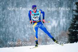 11.12.2021, Davos, Switzerland (SUI): Petrica Hogiu (ROU) - FIS world cup cross-country, individual sprint, Davos (SUI). www.nordicfocus.com. © Modica/NordicFocus. Every downloaded picture is fee-liable.