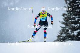 11.12.2021, Davos, Switzerland (SUI): Katerina Janatova (CZE) - FIS world cup cross-country, individual sprint, Davos (SUI). www.nordicfocus.com. © Modica/NordicFocus. Every downloaded picture is fee-liable.