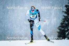 11.12.2021, Davos, Switzerland (SUI): Martin Himma (EST) - FIS world cup cross-country, individual sprint, Davos (SUI). www.nordicfocus.com. © Modica/NordicFocus. Every downloaded picture is fee-liable.