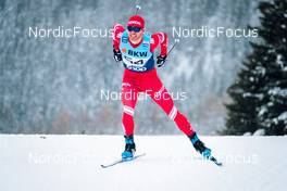 11.12.2021, Davos, Switzerland (SUI): Artem Maltsev (RUS) - FIS world cup cross-country, individual sprint, Davos (SUI). www.nordicfocus.com. © Modica/NordicFocus. Every downloaded picture is fee-liable.