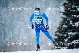 11.12.2021, Davos, Switzerland (SUI): Vladislav Kovalyov (KAZ) - FIS world cup cross-country, individual sprint, Davos (SUI). www.nordicfocus.com. © Modica/NordicFocus. Every downloaded picture is fee-liable.