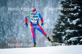 11.12.2021, Davos, Switzerland (SUI): Achbadrakh Batmunkh (MGL) - FIS world cup cross-country, individual sprint, Davos (SUI). www.nordicfocus.com. © Modica/NordicFocus. Every downloaded picture is fee-liable.