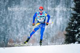 11.12.2021, Davos, Switzerland (SUI): Paul Constantin Pepene (ROU) - FIS world cup cross-country, individual sprint, Davos (SUI). www.nordicfocus.com. © Modica/NordicFocus. Every downloaded picture is fee-liable.