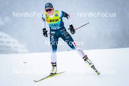 11.12.2021, Davos, Switzerland (SUI): Patricija Eiduka (LAT) - FIS world cup cross-country, individual sprint, Davos (SUI). www.nordicfocus.com. © Modica/NordicFocus. Every downloaded picture is fee-liable.