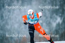 11.12.2021, Davos, Switzerland (SUI): Modestas Vaiciulis (LTU) - FIS world cup cross-country, individual sprint, Davos (SUI). www.nordicfocus.com. © Modica/NordicFocus. Every downloaded picture is fee-liable.