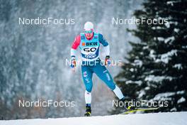 11.12.2021, Davos, Switzerland (SUI): Andrew Young (GBR) - FIS world cup cross-country, individual sprint, Davos (SUI). www.nordicfocus.com. © Modica/NordicFocus. Every downloaded picture is fee-liable.