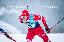 11.12.2021, Davos, Switzerland (SUI): Ivan Yakimushkin (RUS) - FIS world cup cross-country, individual sprint, Davos (SUI). www.nordicfocus.com. © Modica/NordicFocus. Every downloaded picture is fee-liable.