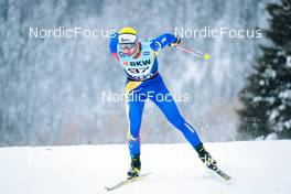 11.12.2021, Davos, Switzerland (SUI): Raul Mihai Popa (ROU) - FIS world cup cross-country, individual sprint, Davos (SUI). www.nordicfocus.com. © Modica/NordicFocus. Every downloaded picture is fee-liable.