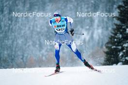 11.12.2021, Davos, Switzerland (SUI): Gian Flurin Pfaeffli (SUI) - FIS world cup cross-country, individual sprint, Davos (SUI). www.nordicfocus.com. © Modica/NordicFocus. Every downloaded picture is fee-liable.