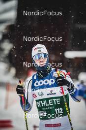 11.12.2021, Davos, Switzerland (SUI): Kalle Halvarsson (SWE) - FIS world cup cross-country, individual sprint, Davos (SUI). www.nordicfocus.com. © Modica/NordicFocus. Every downloaded picture is fee-liable.