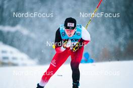 11.12.2021, Davos, Switzerland (SUI): Mika Vermeulen (AUT) - FIS world cup cross-country, individual sprint, Davos (SUI). www.nordicfocus.com. © Modica/NordicFocus. Every downloaded picture is fee-liable.