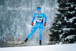 11.12.2021, Davos, Switzerland (SUI): Francesco Manzoni (ITA) - FIS world cup cross-country, individual sprint, Davos (SUI). www.nordicfocus.com. © Modica/NordicFocus. Every downloaded picture is fee-liable.