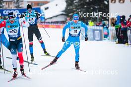 11.12.2021, Davos, Switzerland (SUI): Federico Pellegrino (ITA) - FIS world cup cross-country, individual sprint, Davos (SUI). www.nordicfocus.com. © Modica/NordicFocus. Every downloaded picture is fee-liable.