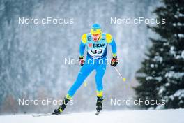 11.12.2021, Davos, Switzerland (SUI): Oleksii Krasovskyi (UKR) - FIS world cup cross-country, individual sprint, Davos (SUI). www.nordicfocus.com. © Modica/NordicFocus. Every downloaded picture is fee-liable.