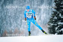 11.12.2021, Davos, Switzerland (SUI): Giovanni Ticco (ITA) - FIS world cup cross-country, individual sprint, Davos (SUI). www.nordicfocus.com. © Modica/NordicFocus. Every downloaded picture is fee-liable.
