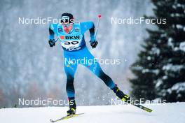 11.12.2021, Davos, Switzerland (SUI): Arnaud Chautemps (FRA) - FIS world cup cross-country, individual sprint, Davos (SUI). www.nordicfocus.com. © Modica/NordicFocus. Every downloaded picture is fee-liable.
