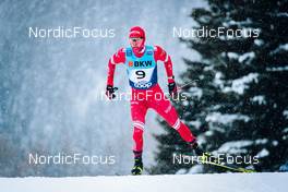 11.12.2021, Davos, Switzerland (SUI): Ivan Yakimushkin (RUS) - FIS world cup cross-country, individual sprint, Davos (SUI). www.nordicfocus.com. © Modica/NordicFocus. Every downloaded picture is fee-liable.