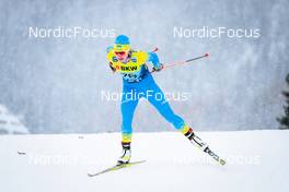 11.12.2021, Davos, Switzerland (SUI): Viktoriya Olekh (UKR) - FIS world cup cross-country, individual sprint, Davos (SUI). www.nordicfocus.com. © Modica/NordicFocus. Every downloaded picture is fee-liable.
