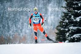 11.12.2021, Davos, Switzerland (SUI): Milos Colic (BIH) - FIS world cup cross-country, individual sprint, Davos (SUI). www.nordicfocus.com. © Modica/NordicFocus. Every downloaded picture is fee-liable.