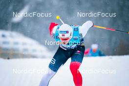 11.12.2021, Davos, Switzerland (SUI): Sindre Bjoernestad Skar (NOR) - FIS world cup cross-country, individual sprint, Davos (SUI). www.nordicfocus.com. © Modica/NordicFocus. Every downloaded picture is fee-liable.