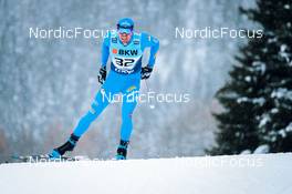 11.12.2021, Davos, Switzerland (SUI): Francesco De Fabiani (ITA) - FIS world cup cross-country, individual sprint, Davos (SUI). www.nordicfocus.com. © Modica/NordicFocus. Every downloaded picture is fee-liable.
