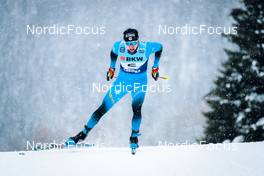 11.12.2021, Davos, Switzerland (SUI): Theo Schely (FRA) - FIS world cup cross-country, individual sprint, Davos (SUI). www.nordicfocus.com. © Modica/NordicFocus. Every downloaded picture is fee-liable.