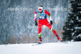 11.12.2021, Davos, Switzerland (SUI): Adam Buki (HUN) - FIS world cup cross-country, individual sprint, Davos (SUI). www.nordicfocus.com. © Modica/NordicFocus. Every downloaded picture is fee-liable.