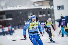 11.12.2021, Davos, Switzerland (SUI): Eva Urevc (SLO) - FIS world cup cross-country, individual sprint, Davos (SUI). www.nordicfocus.com. © Modica/NordicFocus. Every downloaded picture is fee-liable.