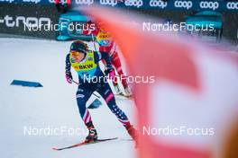 11.12.2021, Davos, Switzerland (SUI): Rosie Brennan (USA) - FIS world cup cross-country, individual sprint, Davos (SUI). www.nordicfocus.com. © Modica/NordicFocus. Every downloaded picture is fee-liable.