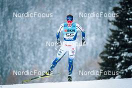 11.12.2021, Davos, Switzerland (SUI): Johan Haeggstroem (SWE) - FIS world cup cross-country, individual sprint, Davos (SUI). www.nordicfocus.com. © Modica/NordicFocus. Every downloaded picture is fee-liable.