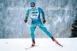 11.12.2021, Davos, Switzerland (SUI): Phillip Bellingham (AUS) - FIS world cup cross-country, individual sprint, Davos (SUI). www.nordicfocus.com. © Modica/NordicFocus. Every downloaded picture is fee-liable.