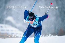 11.12.2021, Davos, Switzerland (SUI): Jovian Hediger (SUI) - FIS world cup cross-country, individual sprint, Davos (SUI). www.nordicfocus.com. © Modica/NordicFocus. Every downloaded picture is fee-liable.