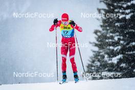 11.12.2021, Davos, Switzerland (SUI): Tatiana Sorina (RUS) - FIS world cup cross-country, individual sprint, Davos (SUI). www.nordicfocus.com. © Modica/NordicFocus. Every downloaded picture is fee-liable.
