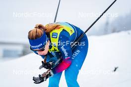 11.12.2021, Davos, Switzerland (SUI): Laurien Van Der Graaff (SUI) - FIS world cup cross-country, individual sprint, Davos (SUI). www.nordicfocus.com. © Modica/NordicFocus. Every downloaded picture is fee-liable.