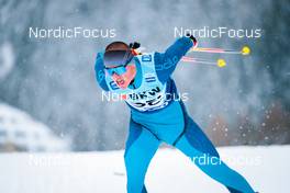 11.12.2021, Davos, Switzerland (SUI): Strahinja Eric (BIH) - FIS world cup cross-country, individual sprint, Davos (SUI). www.nordicfocus.com. © Modica/NordicFocus. Every downloaded picture is fee-liable.