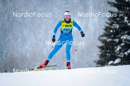 11.12.2021, Davos, Switzerland (SUI): Maria Ntanou (GRE) - FIS world cup cross-country, individual sprint, Davos (SUI). www.nordicfocus.com. © Modica/NordicFocus. Every downloaded picture is fee-liable.
