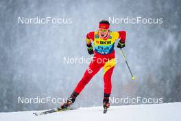 11.12.2021, Davos, Switzerland (SUI): Ana Cvetanovska (MKD) - FIS world cup cross-country, individual sprint, Davos (SUI). www.nordicfocus.com. © Modica/NordicFocus. Every downloaded picture is fee-liable.