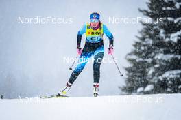 11.12.2021, Davos, Switzerland (SUI): Kseniya Shalygina (KAZ) - FIS world cup cross-country, individual sprint, Davos (SUI). www.nordicfocus.com. © Modica/NordicFocus. Every downloaded picture is fee-liable.
