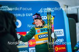 11.12.2021, Davos, Switzerland (SUI): Johannes Klaebo (NOR) - FIS world cup cross-country, individual sprint, Davos (SUI). www.nordicfocus.com. © Modica/NordicFocus. Every downloaded picture is fee-liable.
