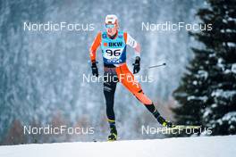11.12.2021, Davos, Switzerland (SUI): Tautvydas Strolia (LTU) - FIS world cup cross-country, individual sprint, Davos (SUI). www.nordicfocus.com. © Modica/NordicFocus. Every downloaded picture is fee-liable.