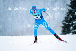 11.12.2021, Davos, Switzerland (SUI): Federico Pellegrino (ITA) - FIS world cup cross-country, individual sprint, Davos (SUI). www.nordicfocus.com. © Modica/NordicFocus. Every downloaded picture is fee-liable.