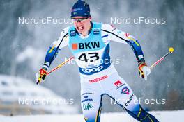11.12.2021, Davos, Switzerland (SUI): Anton Persson (SWE) - FIS world cup cross-country, individual sprint, Davos (SUI). www.nordicfocus.com. © Modica/NordicFocus. Every downloaded picture is fee-liable.